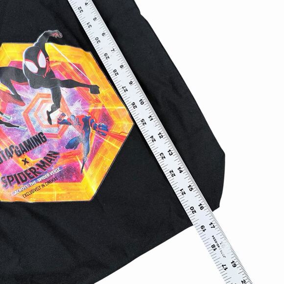 Spider Man Across The Spider Verse ZOTAC Gaming Tote Bag Black Red - Picture 5 of 8